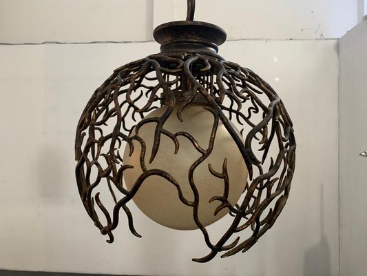 Golden Wrought Iron Pendant from Lam Lee Group, 1990-IJR-1109513