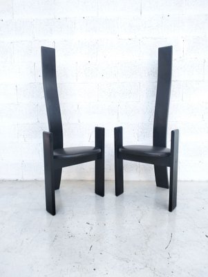 Golem Chairs attributed to Vico Magistretti for Poggi, 1960s, Set of 2-RNN-2031461