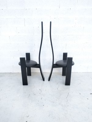 Golem Chairs attributed to Vico Magistretti for Poggi, 1960s, Set of 2-RNN-2031461