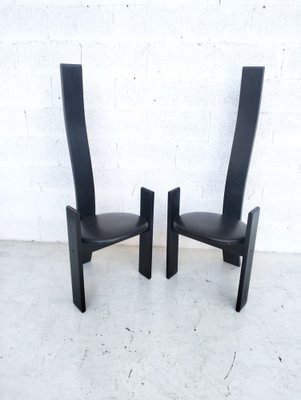 Golem Chairs attributed to Vico Magistretti for Poggi, 1960s, Set of 2-RNN-2031461