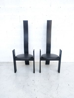 Golem Chairs attributed to Vico Magistretti for Poggi, 1960s, Set of 2-RNN-2031461