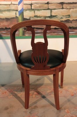 Gondola Chairs in Mahogany, , Set of 6-RVK-1111655