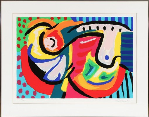 Gorm Eriksen, Composition, 1993, Lithography-MTD-1399885