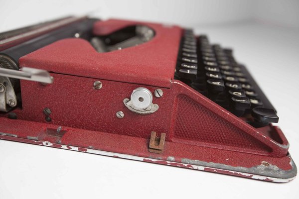 Gossen Tippa Majenta Typewriter, 1950s-VQY-856181