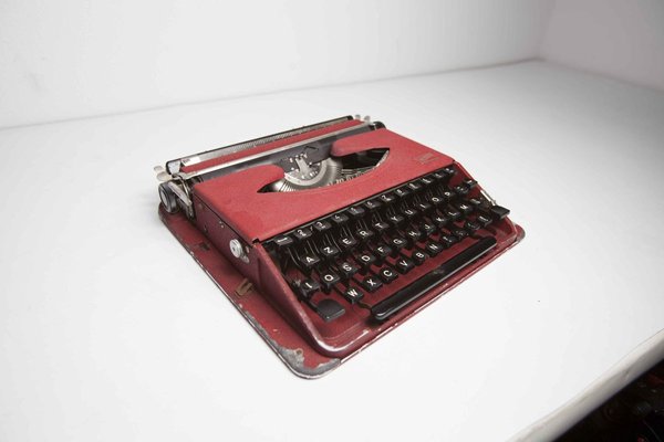 Gossen Tippa Majenta Typewriter, 1950s-VQY-856181