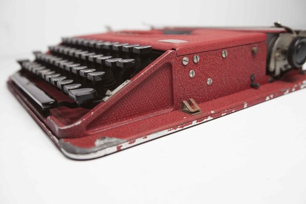 Gossen Tippa Majenta Typewriter, 1950s-VQY-856181