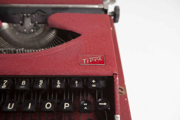 Gossen Tippa Majenta Typewriter, 1950s-VQY-856181