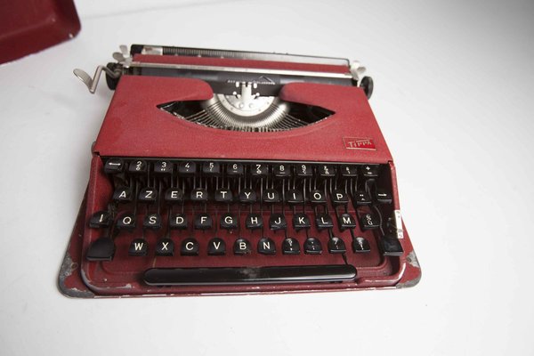 Gossen Tippa Majenta Typewriter, 1950s-VQY-856181