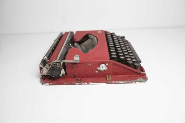 Gossen Tippa Majenta Typewriter, 1950s-VQY-856181