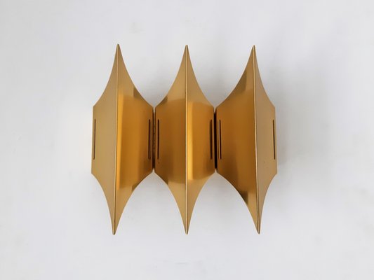 Gothic III Wall Lamp by Bent Karlby for Lyfa, Denmark, 1960s-NV-1065540