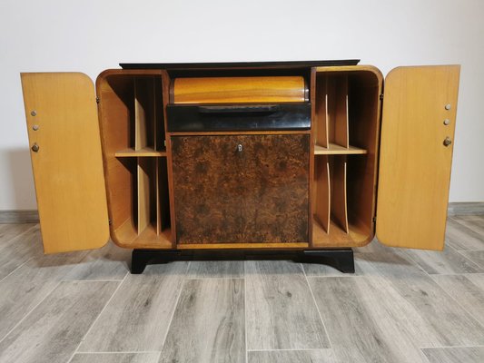 Gramophone Cabinet by Jindrich Halabala, 1950s-QJA-1776190