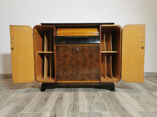 Gramophone Cabinet by Jindrich Halabala, 1950s-QJA-1776190