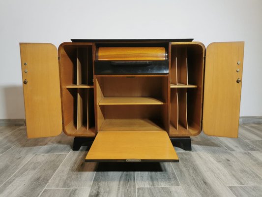 Gramophone Cabinet by Jindrich Halabala, 1950s-QJA-1776190