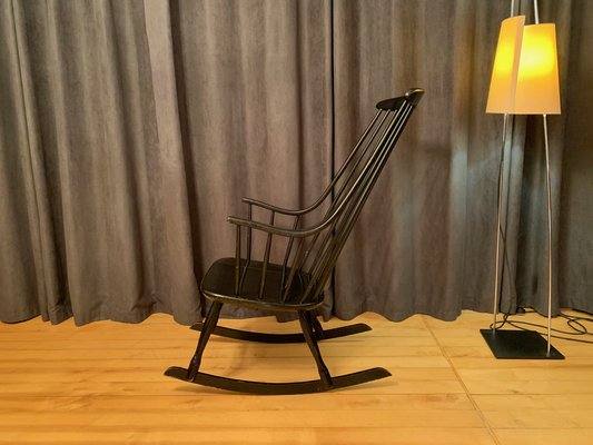 Grandessa Rocking Chair by Lena Larsson for Nesto, Sweden, 1960s-VQM-1780530