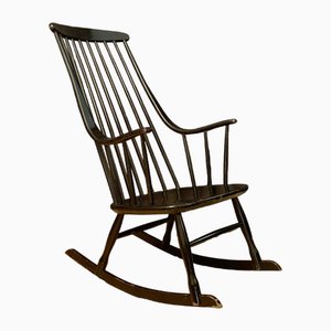 Grandessa Rocking Chair by Lena Larsson for Nesto, Sweden, 1960s-VQM-1780530