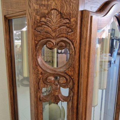 Grandfather Clock in Oak-ITF-2022705