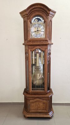 Grandfather Clock in Oak-ITF-2022705