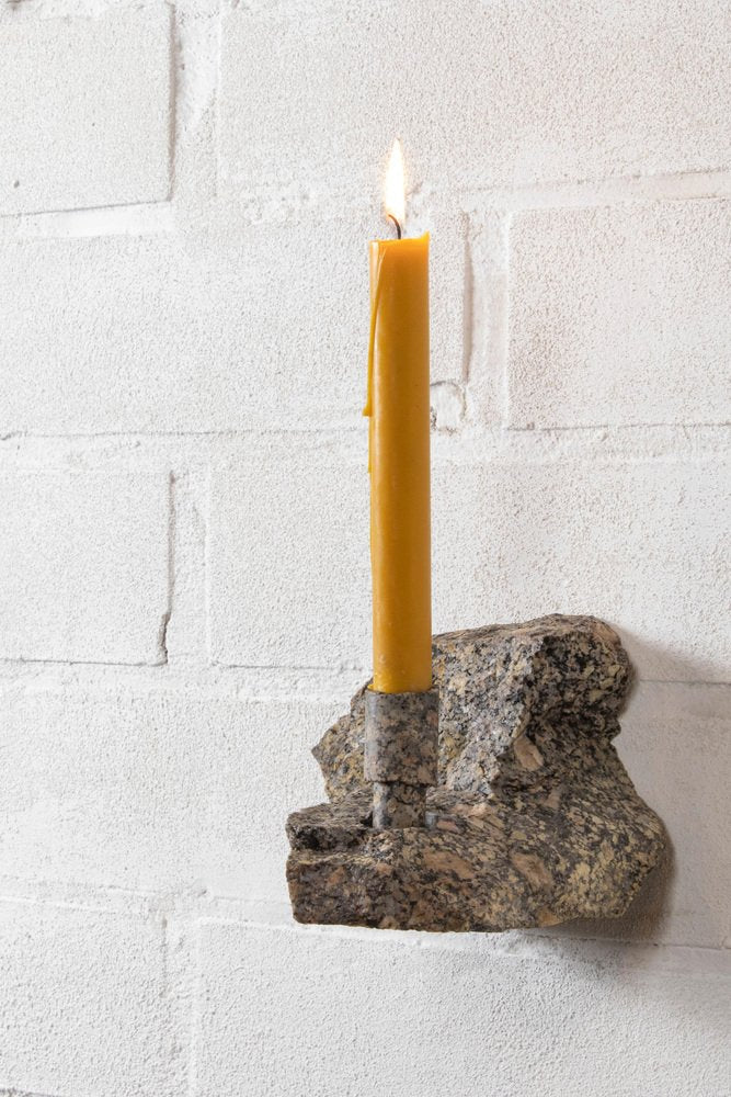 Granite Abra Candleholder by Studio DO