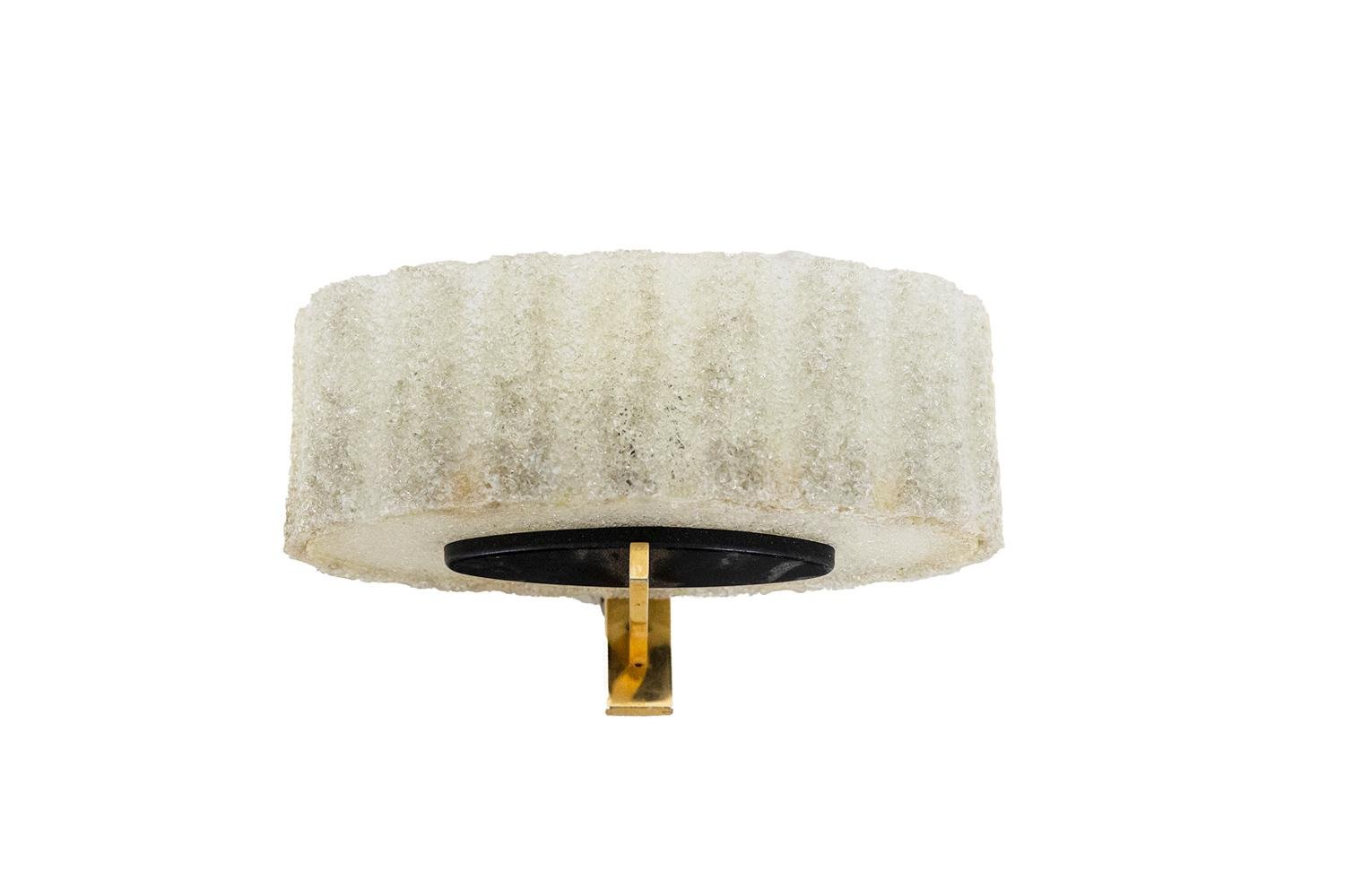 Granite Resin Wall Light from Maison Arlus, 1960s