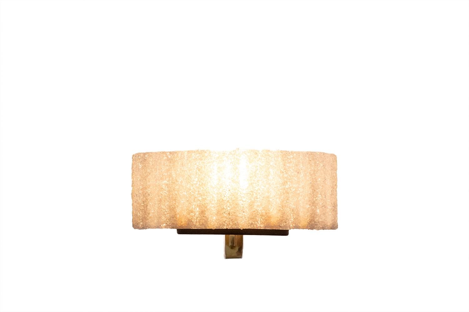 Granite Resin Wall Light from Maison Arlus, 1960s