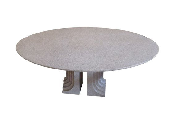 Granite Samo Dining Table by Carlo Scarpa for Studio Simon, 1970s-RPH-889061