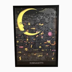 Graphique de France, Notte su Gerusalemme, 1993, Serigraph, Framed-TXN-1148372