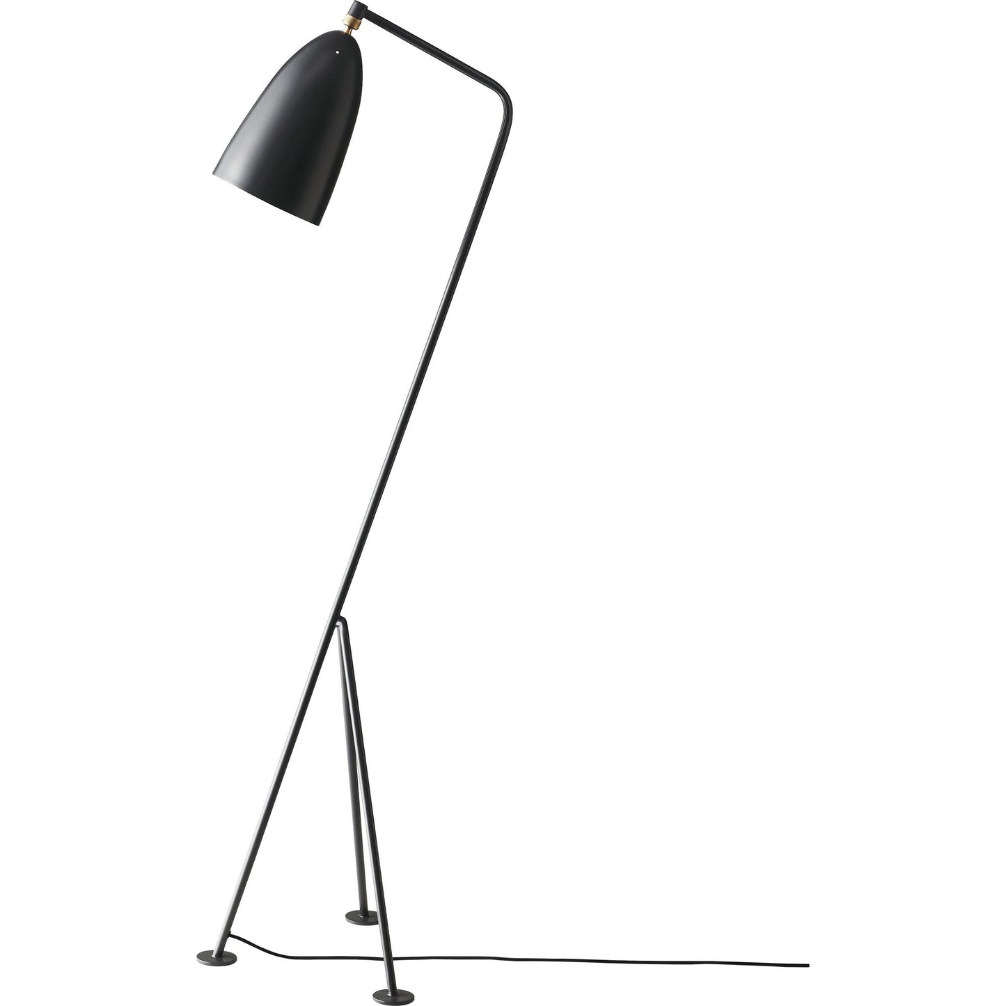 Grossman Collection Gräshoppa Floor Lamp by GUBI #Anthracite Grey