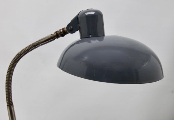 Gray Adjustable Desk or Side Table Lamp from SIS, 1950s-MJY-1148902