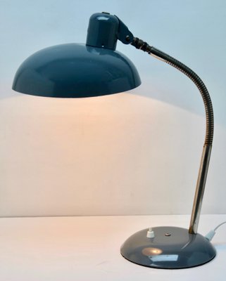 Gray Adjustable Desk or Side Table Lamp from SIS, 1950s-MJY-1148902