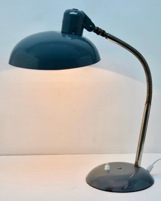 Gray Adjustable Desk or Side Table Lamp from SIS, 1950s-MJY-1148902