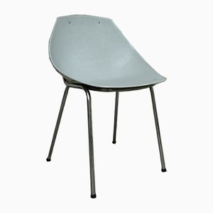 Gray Coquillage Chair by Pierre Guariche for Meurop, 1960s-ZM-999718