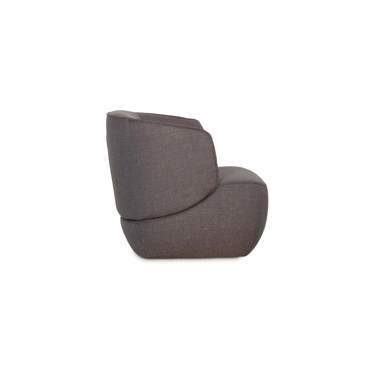 Gray Fabric 384 Armchair Set from Rolf Benz, Set of 2