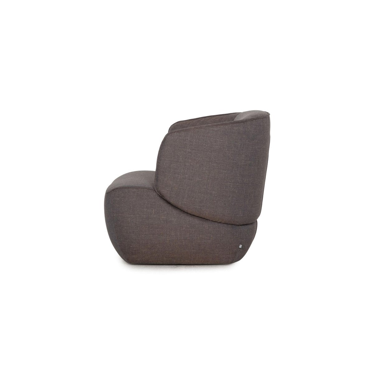 Gray Fabric 384 Armchair Set from Rolf Benz, Set of 2