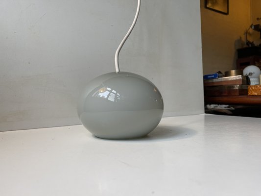 Gray Glass Iceland Pendant Lamp by Peter Svarrer for Holmegaard, 2002-LCR-1750491