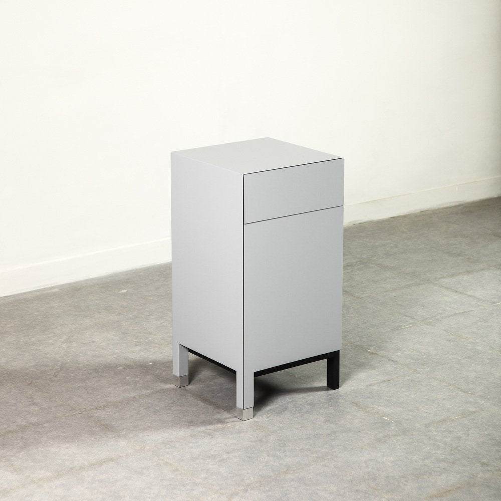 Gray Shadows Bedside Table by Paolo Pallucco