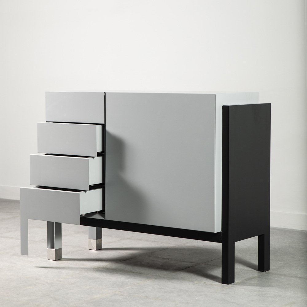 Gray Shadows Chest of Drawers by Paolo Pallucco