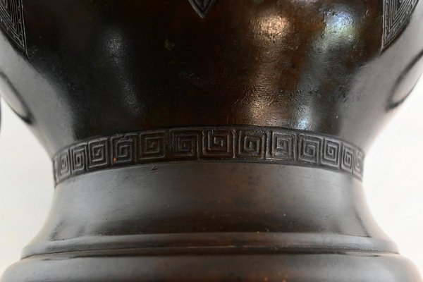 Greek Inspiration Bronze Cache-Pot, 1900s-RVK-1421475