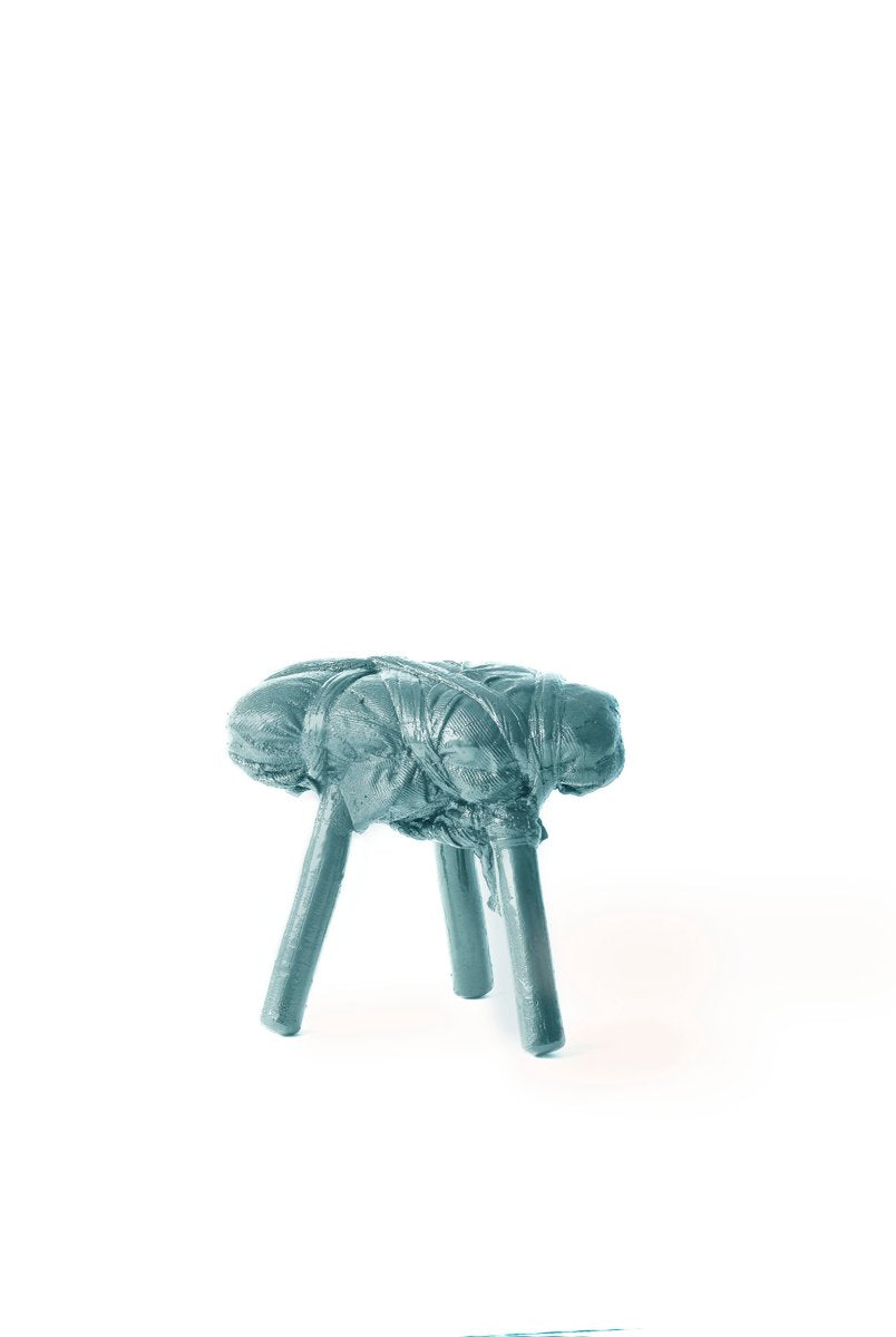 Green 3-Legged No 2 Tripod Stool by Wieki Somers 

<img src="https://www.pamono.eu/skin/frontend/lamono/redesign/images/logo/individual/4.svg" class="exceptional-headline-image" /> 
The Exceptional