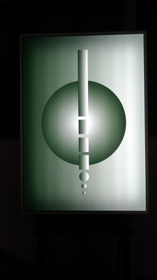 Green Acrylic Glass Sconce, 2000s-OHK-604732