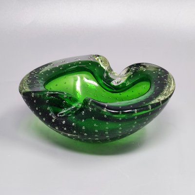 Green Ashtray Vide Poche by Flavio Poli for Seguso, 1960s-QGR-1437755