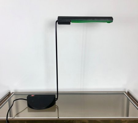 Green Black Table Desk Lamp by Barbieri & Marianelli for Tronconi, Italy, 1982-LYQ-1171714