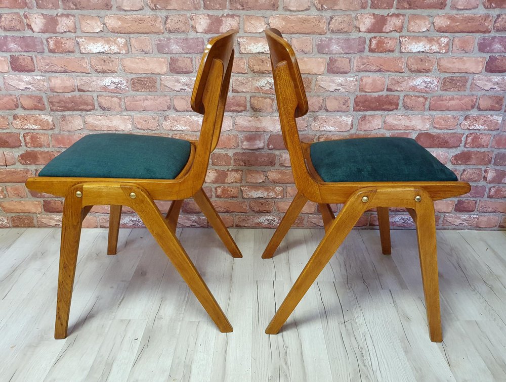 Green Boomerang Chair, 1960s