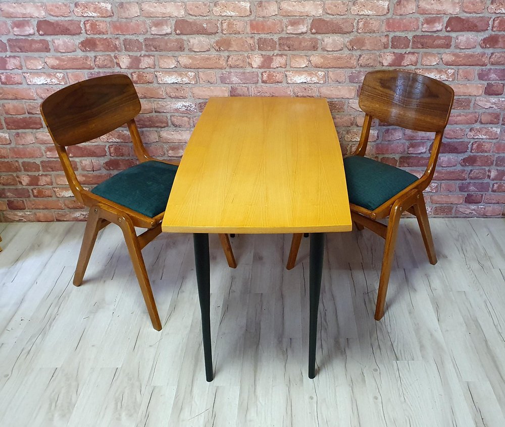 Green Boomerang Chair, 1960s