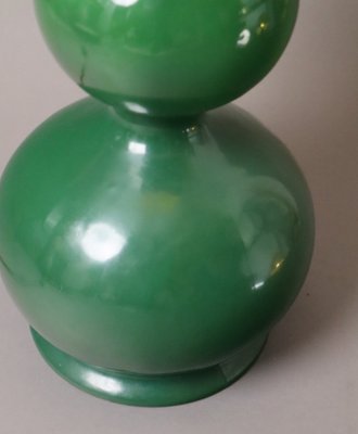 Green Bubble Ceramic Lamp from Kaiser Leuchten, 1960s-ESB-1722556