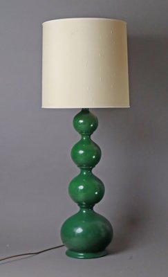 Green Bubble Ceramic Lamp from Kaiser Leuchten, 1960s-ESB-1722556