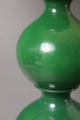 Green Bubble Ceramic Lamp from Kaiser Leuchten, 1960s-ESB-1722556