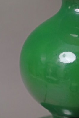 Green Bubble Ceramic Lamp from Kaiser Leuchten, 1960s-ESB-1722556