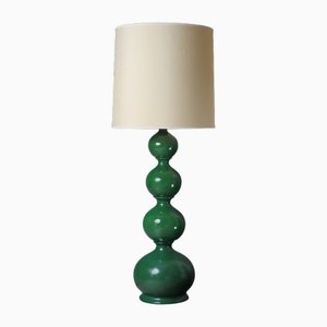 Green Bubble Ceramic Lamp from Kaiser Leuchten, 1960s-ESB-1722556