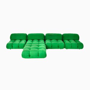 Green Camaleonda Sofa by Mario Bellini for B&B Italia, 1970s, Set of 5-HFM-1790317