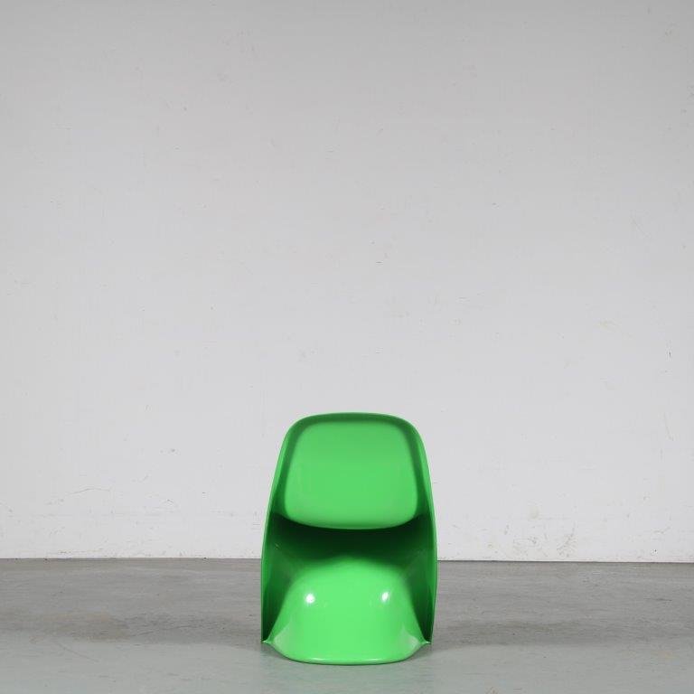 Green Casalino Children's Chair by Alexander Begge for Casala, Germany, 2000s